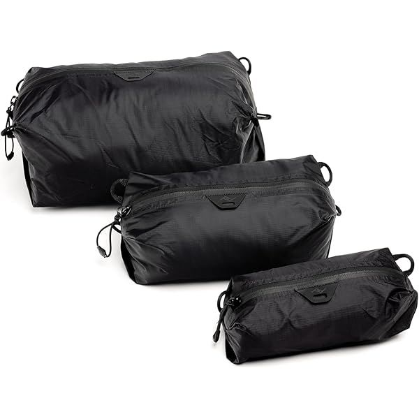 Amazon.com: Peak Design Ultralight Packing Cube Bundle, Black